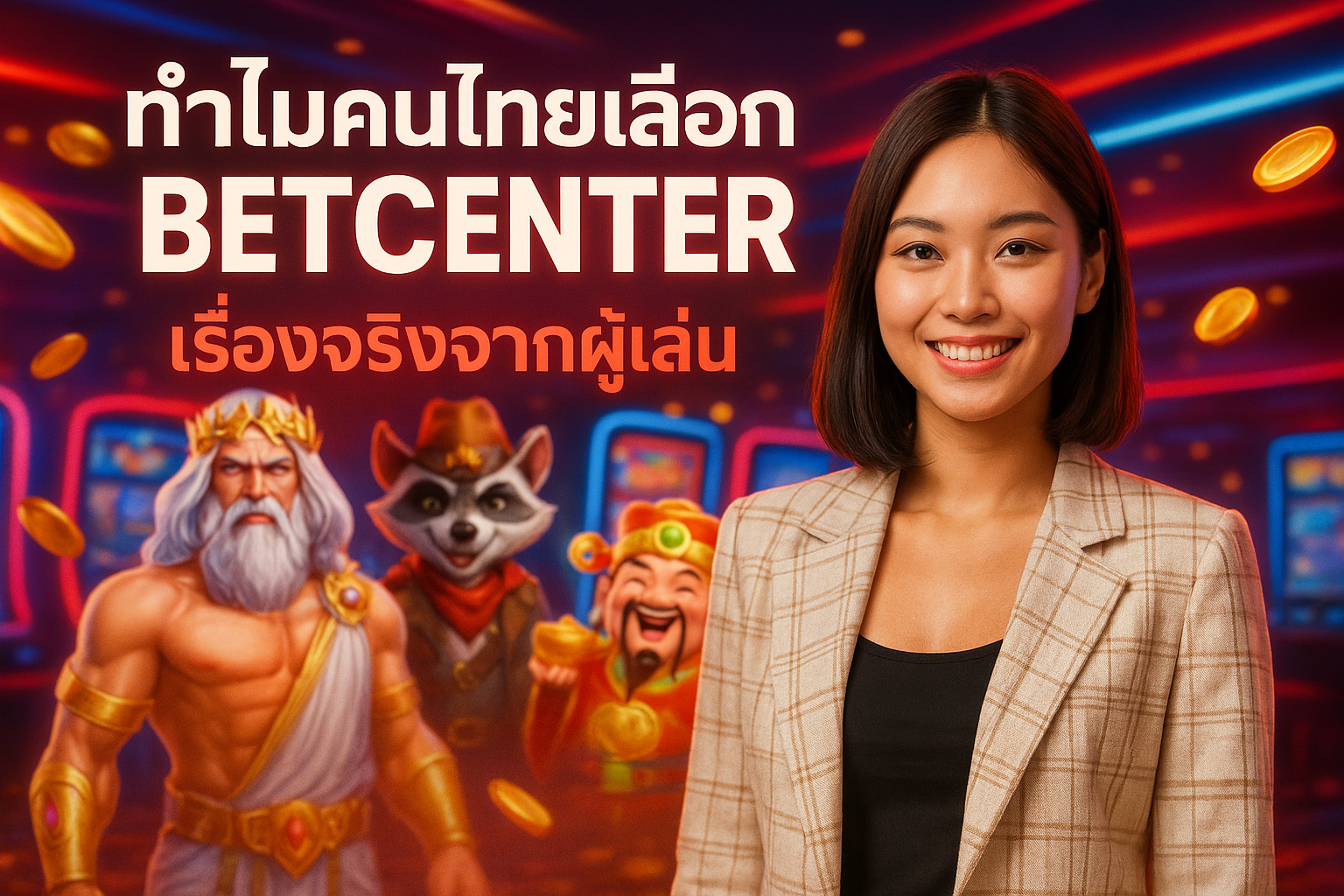ทำไมคนไทยเลือก BETCENTER เรื่องจริงจากผู้เล่น