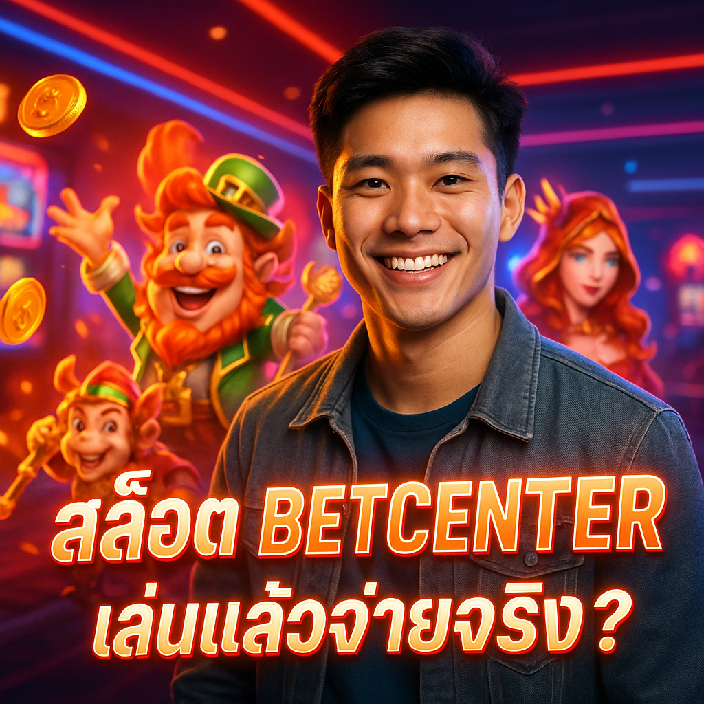 สล็อต BETCENTER เล่นแล้วจ่ายจริง?