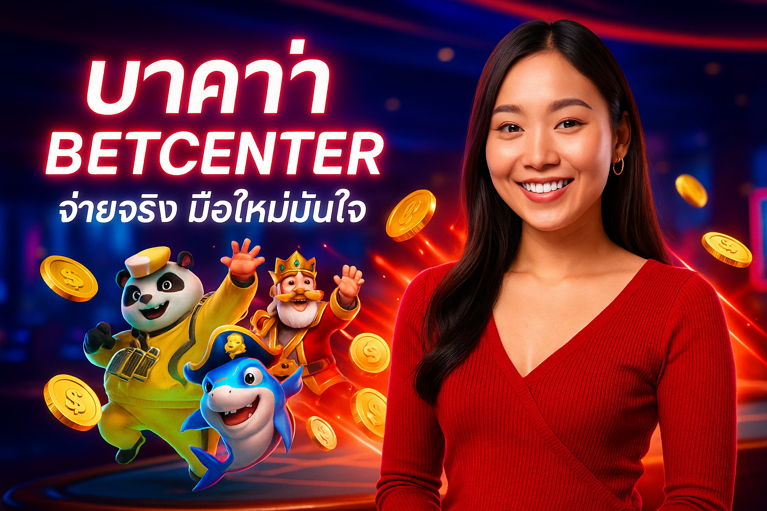 บาคาร่า BETCENTER จ่ายจริง มือใหม่มั่นใจ